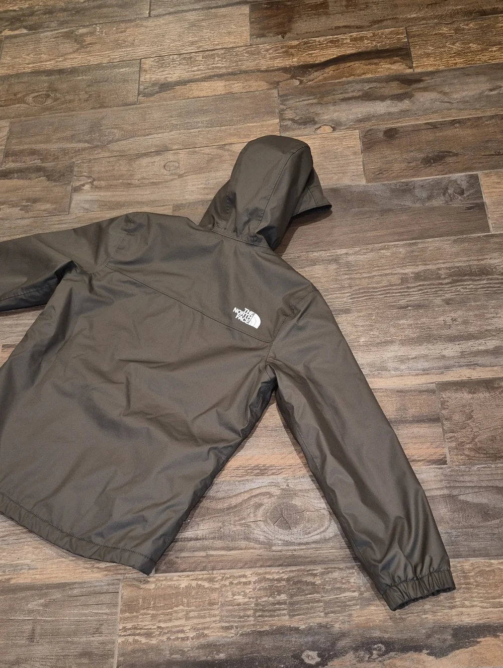 Boy's The North Face Warm Storm Hooded Jacket, Zipper Closure, Large Size 12